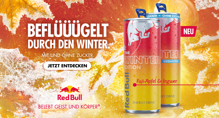 Neue Red Bull Winter Edition