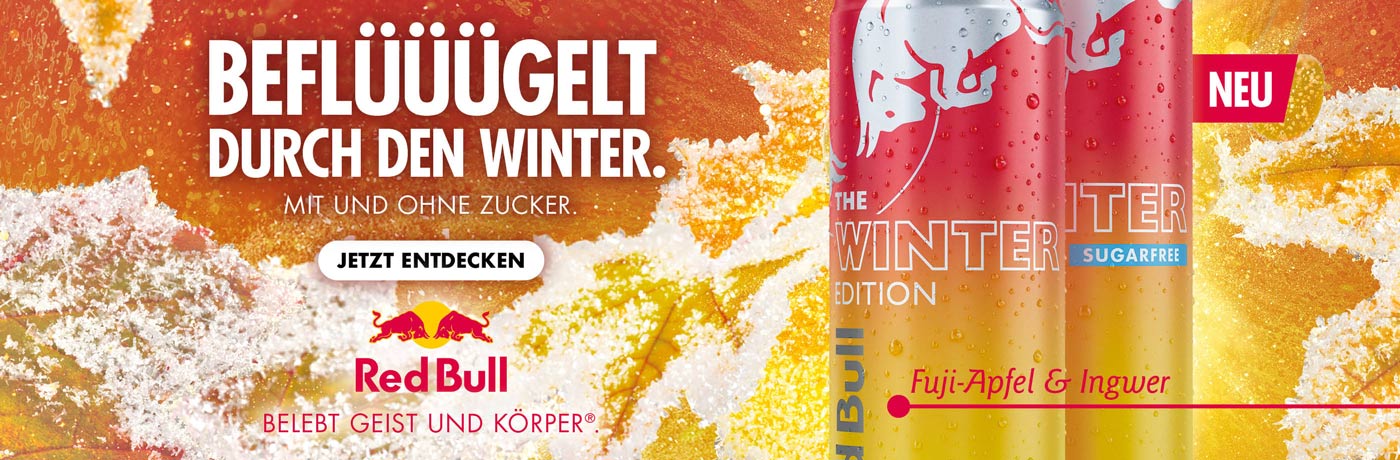 Neue Red Bull Winter Edition