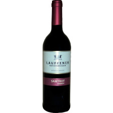 Lauffener Katzenbeisser Samtrot Rotwein Kabinett 0,75L - Etikett verschmutzt/beschädigt 