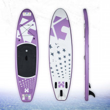 Home Deluxe Stand Up Paddle MOANA lila Gr.L 366x81x12cm 