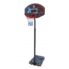 L.A.Sports Basketball-Set mit Ständer verstellbar 