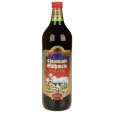 Christkindl Glühwein 1L - Etikett verschmutzt/beschädigt 
