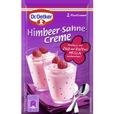 Dr.Oetker Himbeer-Sahne Creme 62G 