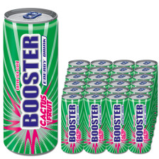 Booster Energydrink Cactus Fruit 24x 0,33L Dose 