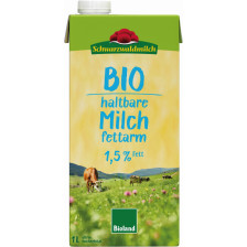 Schwarzwaldmilch Bioland Haltbare Milch fettarm 1,5% 1L 