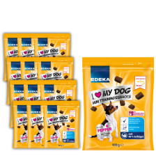 EDEKA I Love My Dog Mini Trainingsnacks 12x100G 