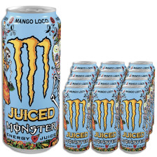 Monster Energydrink Juice Mango Loco 12x 0,5L Dose 
