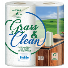 Hakle Grass & Clean Küchentücher 2-lagig 