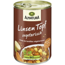 Alnatura Bio Linsen Topf vegetarisch 400G 