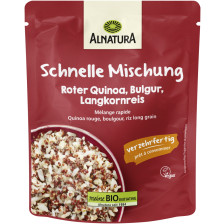 Alnatura Bio Schnelle Mischung Roter Quinoa,Bulgur, Langkornreis 250G 