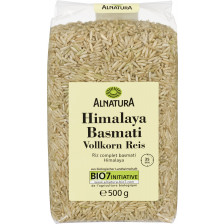 Alnatura Bio Himalaya Basmati Vollkorn Reis 500G 