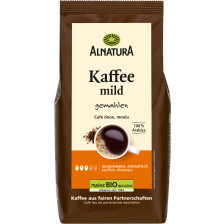 Alnatura Bio Kaffee mild gemahlen 500G 