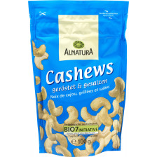 Alnatura Bio Cashews geröstet & gesalzen 100G 