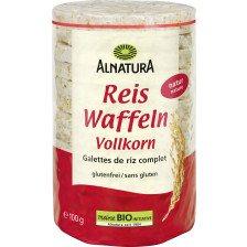 Alnatura Bio Reiswaffeln Vollkorn natur 100G 