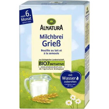Alnatura Bio Milchbrei Grieß nach dem 6. Monat 250G 