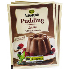 Alnatura Bio Pudding Schoko 3x 46 g 