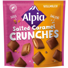 Alpia Salted Caramel Crunches 140G - Abverkauf 