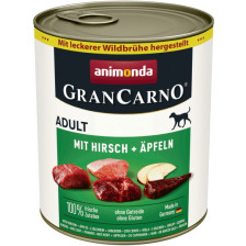 Animonda Gran Carno Adult Hirsch + Apfel 800G 
