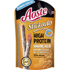 Aoste Stickado High Protein Hähnchen Salami-Sticks 60G 