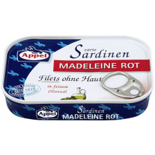 Appel Zarte Sardinen Madeleine Rot 105 g 