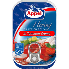 Appel zarte Heringsfilets in Tomaten-Creme 100G 