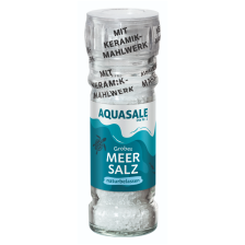 Aquasale Grobes Meersalz naturbelassen Mühle 100G 