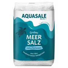 Aquasale Grobes Meersalz 1KG 
