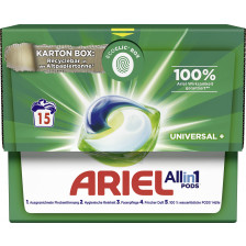 Ariel All-in-1 Pods Universal Vollwaschmittel 409,5G 15WL 