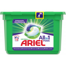 Ariel Universal All-in-1 Pods Vollwaschmittel 409,5G 15WL 
