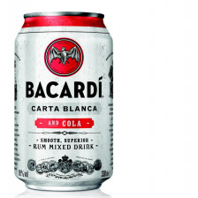 Bacardi Carta Blanca & Cola 0,33 ltr 