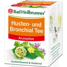Bad Heilbrunner Husten- und Bronchialtee 8ST 16G 