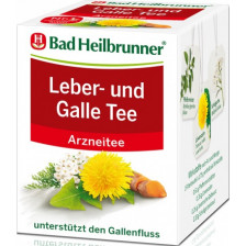 Bad Heilbrunner Leber & Galle Tee 8ST 14G 