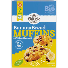 Bauck Mühle Bio Backmischung Bananenbrot Muffins glutenfrei 280G 