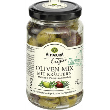 Alnatura Origin Bio Oliven Mix mit Kräutern 180G 