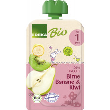 EDEKA Bio Birne, Banane & Kiwi ab 1.Jahr 100G 