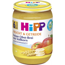 Hipp Bio Frucht & Getreide Feiner Obst-Brei mit Vollkorn ab 6.Monat 190G 