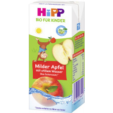 Hipp Bio Trinkspaß Apfelsaft mit stillem Wasser 1-3 Jahre 0,2l 