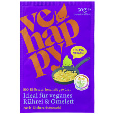 Vehappy Bio veganer Rührei-und Omlettersatz 50G  MHD 28.02.2023 