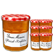 Bonne Maman Pfirsich-Konfitüre 6x370G 