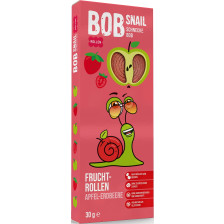 Bob Snail Frucht-Rollen Apfel-Erdbeere 3ST 30G 