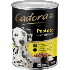 Cadora für Hunde Pastete Huhn 800G 