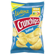 Lorenz Crunchips Salted 150G 