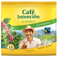 Darboven Bio Cafe Intencion ecologico Cremoso Fairtrade 16ST 112G 