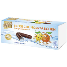 De Beukelaer Erfrischungsstäbchen Orange-Zitrone-Mix 75G 