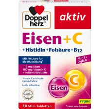 Doppelherz Eisen+C+Histidin+Folsäure 30ST 