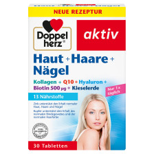 Doppelherz Haut+Haare+Nägel 30ST 