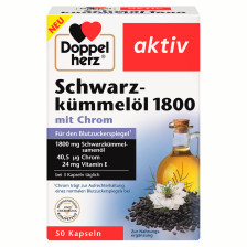 Doppelherz Schwarzkümmelöl 1800 50ST 