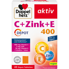 Doppelherz Vitamin C+Zink+E Depot 40ST 