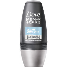 Dove Men + Care Deodorant Roll-On Clean Comfort 50ML 