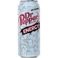 Dr. Pepper Energy 0,5L Dose - Abverkauf 